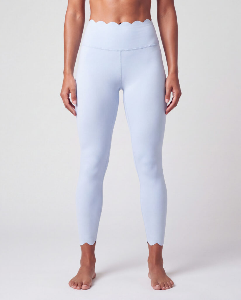 AURA leggings-light blue